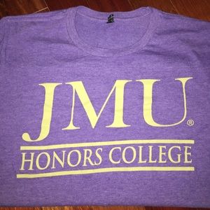 JMU honors college shirt